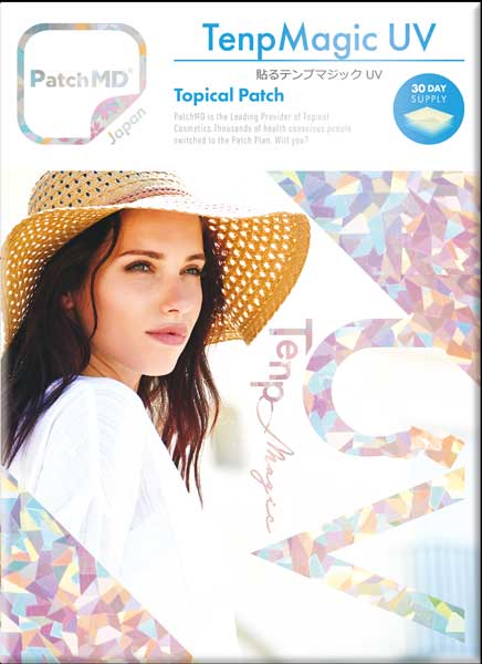 貼るサプリメント　Patch MD 貼るテンプマジック UV　30入り（30日分）