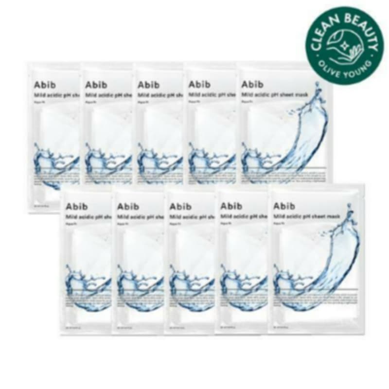 弱酸性pHシートマスク アクアフィット 10P