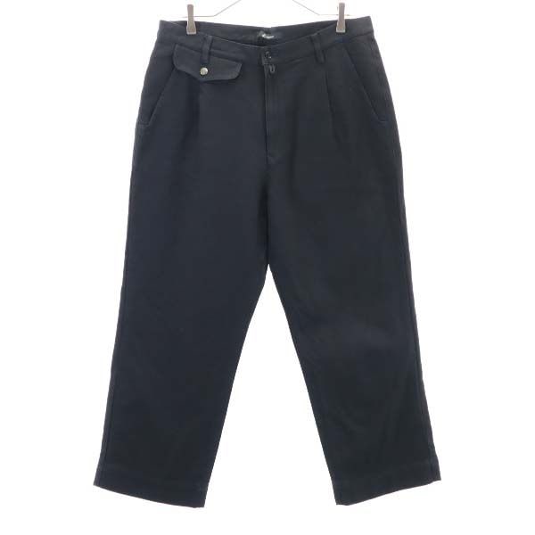 未使用 ウールブレンド タック パンツ S ブラック メンズ 12,672円