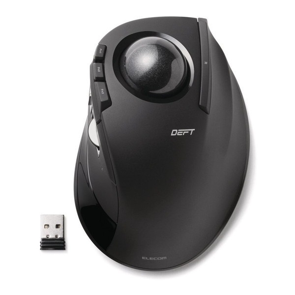 M-DT2DRBK トラックボールマウス WEB通販限定 人差し指 8ボタン チルト機能 無線 高性能 ブラック メーカー直送