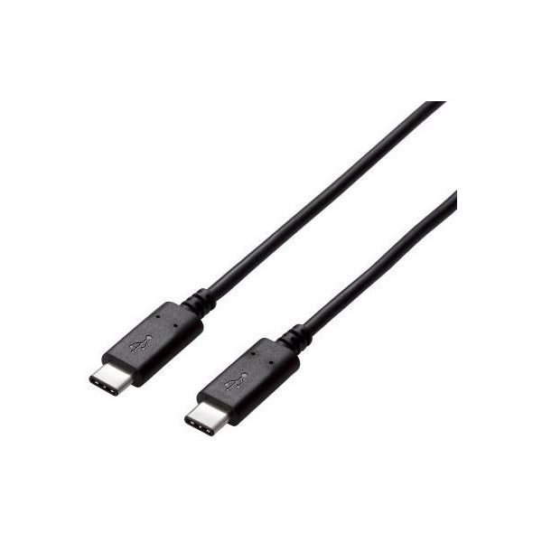 USB3-CC5P10NBK USB3.1ケーブル Gen2 C-Cタイプ 認証品 PD対応 5A出力 1.0m ブラック メーカー直送