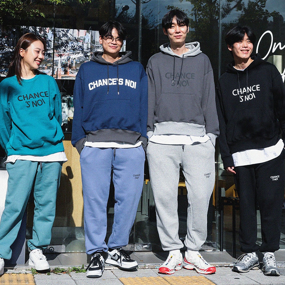 韓国正規品 [Chances noi] Heavy Sweat Pants (4color)