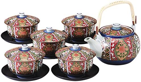 RAO3Z 有田焼 錦古伊万里 茶托付番茶器揃 157281