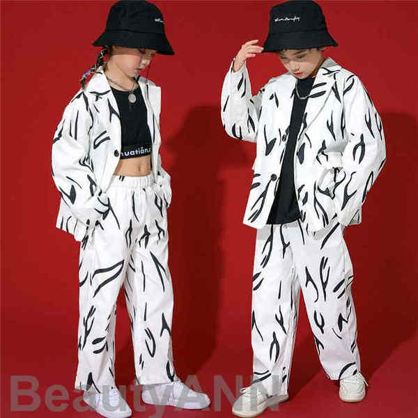 オファー新生活 子供服 セットアップ ダンスウェア ステージ衣装 3点セット キッズ 長袖 tシャツ ロングパンツ ダンス衣装 ヒップホップ 男の子 女の子 演出服 練習着 かっこいい hiphop