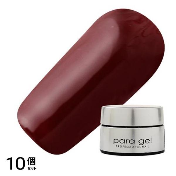 para gel(パラジェル) カラージェル M020 ルビー 4g 10個セット
