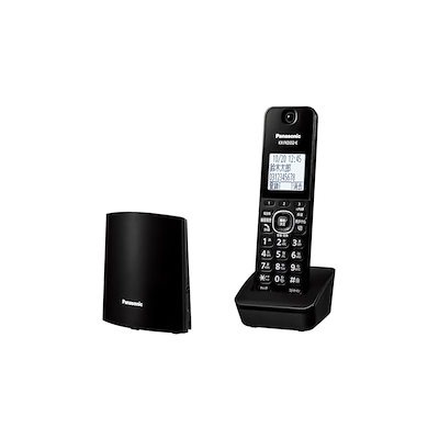 他サイト： Panasonic パナソニック VE-GDL49DL-K ブラック コードレス電話機 子機1台 迷惑電話対策機能付の商品画像