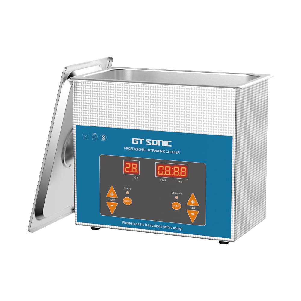 超音波洗浄機 業務用 中型 超音波洗浄器 6L 150W デジタル 加熱 超音波 洗浄機