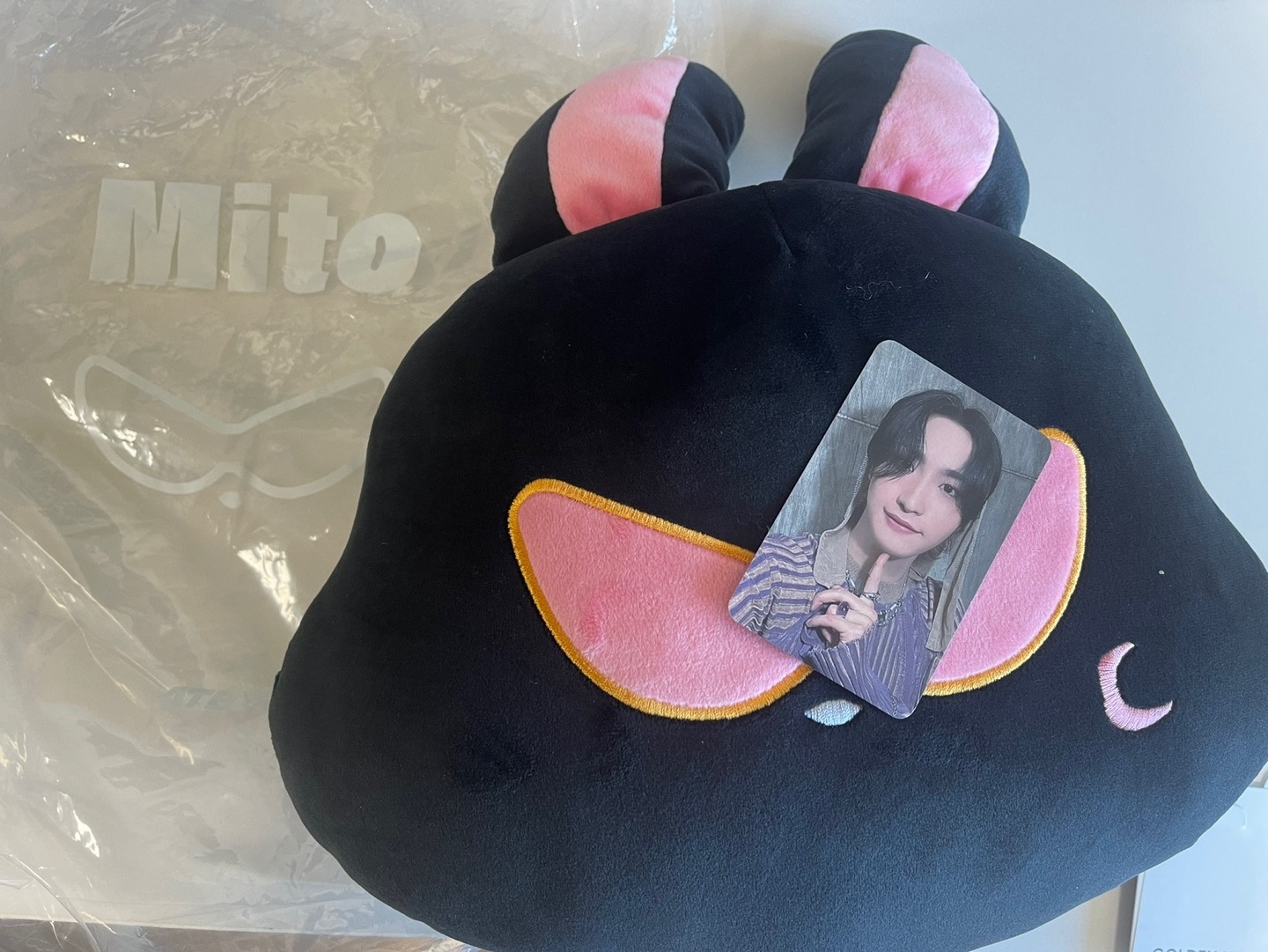 ATEEZ 2024 10TH GOLDEN HOUR : PART.1 OFFICIAL MITO FACE CUSHION Seong Hwa PHOTOCARD