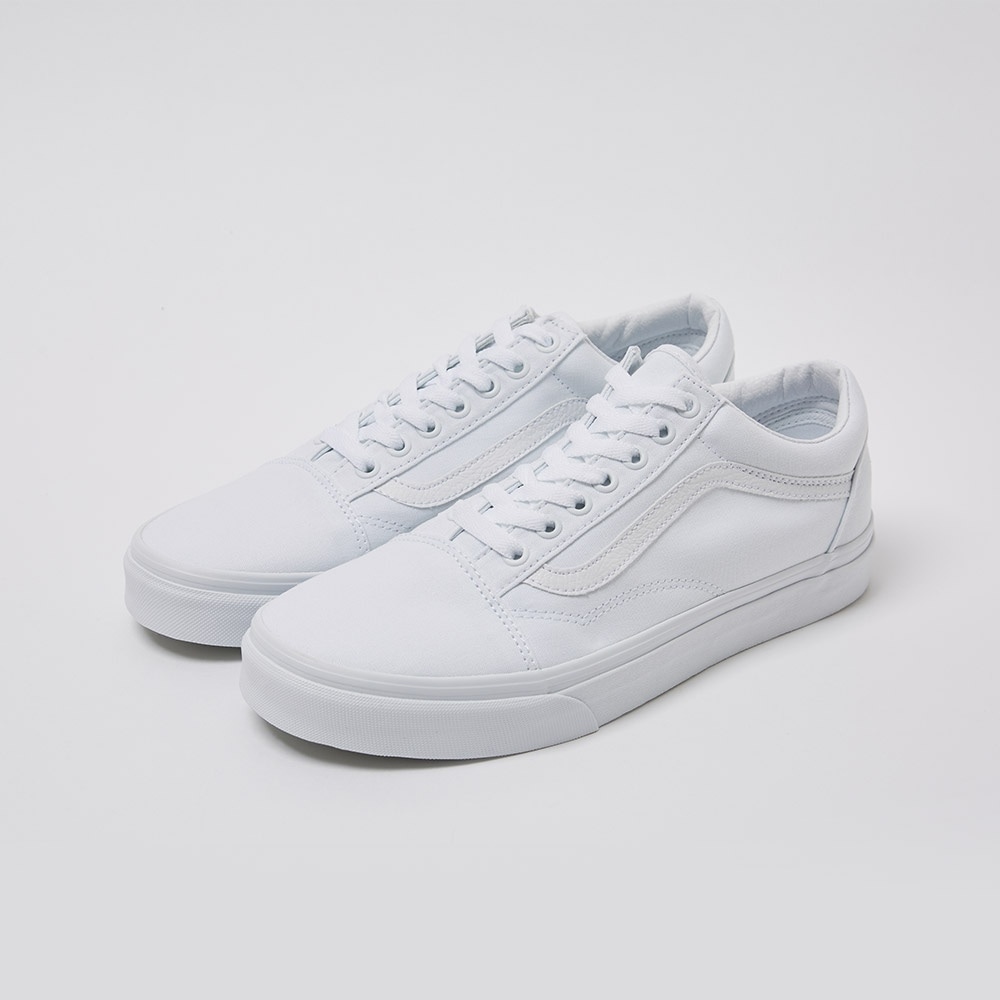 バーンズ・オールド・スクール-トゥルー・ホワイト/VN000D3HW001