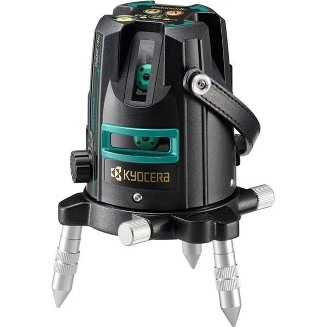 レーザ墨出器 キョウセラ DHLL-200PG グリーンレーザ墨出器 1セット 京セラ グリーンレーザ墨出器