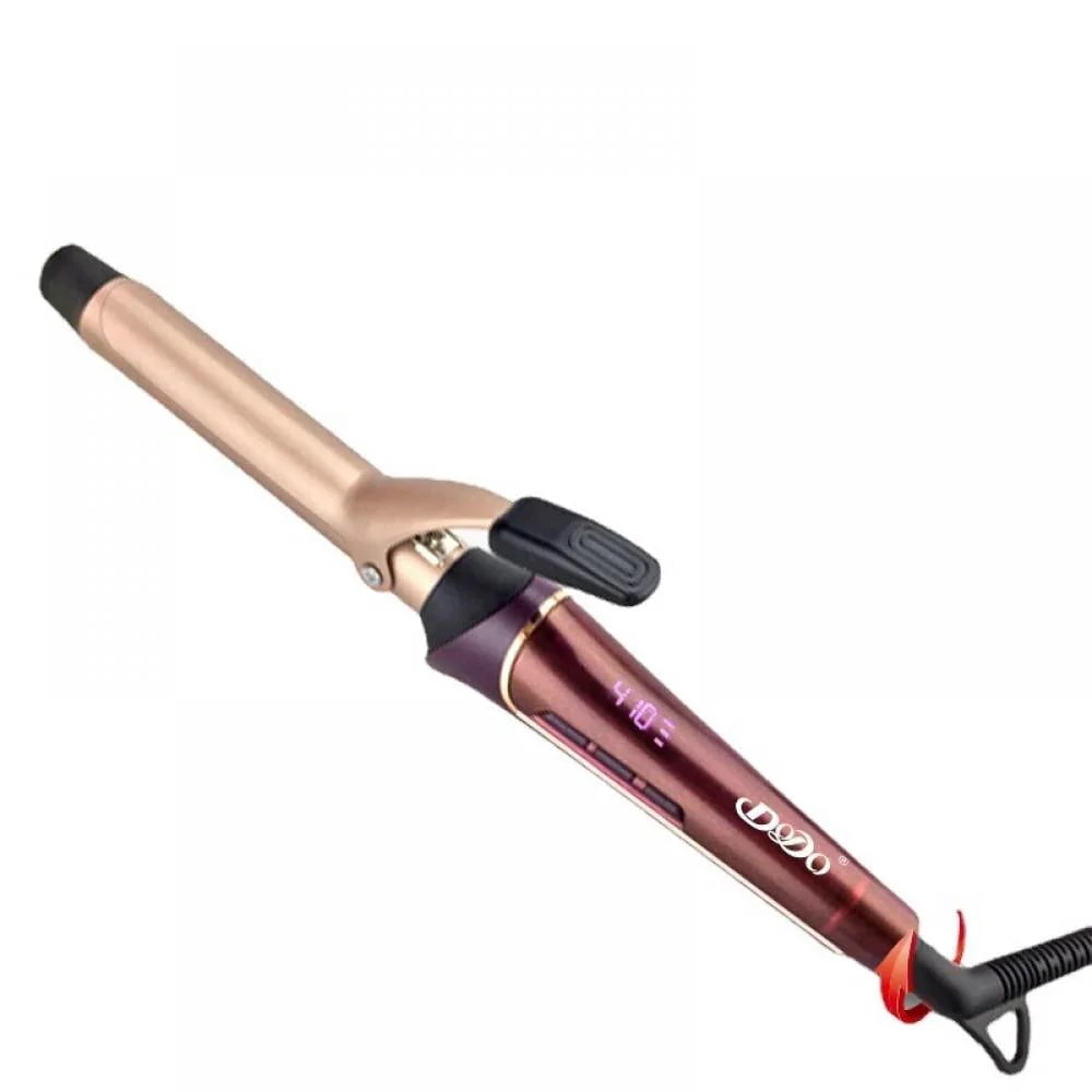 旅行 携帯便利 ロール 耐熱性シ 新品セラミックヘアアイロン スタイリッシュな LCDディスプレイ付きヘアアイロン