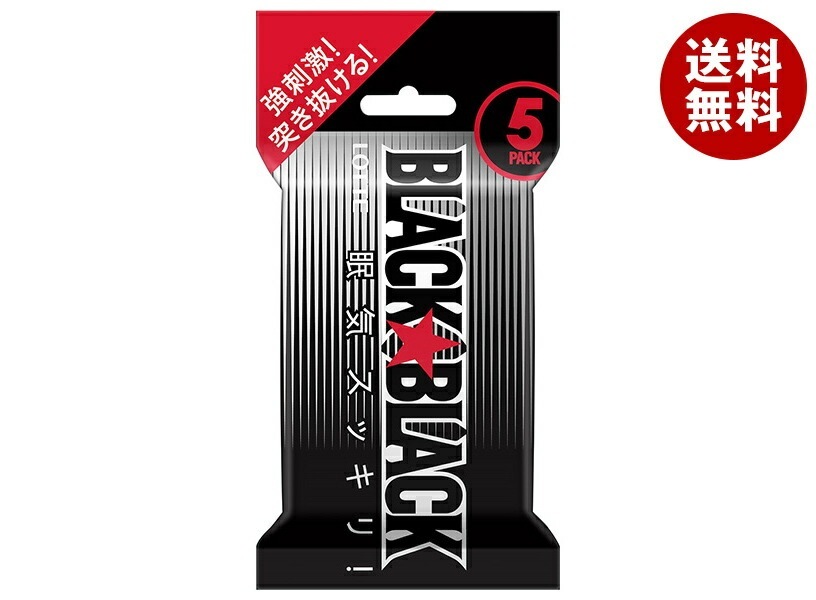 ロッテ ブラックブラックガム 5P×10個入×(2ケース)