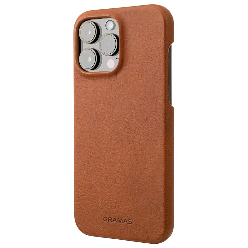 [GRAMAS] グラマス iPhone14ProMax用ケース アイフォン14プロマックス用 本革 ミネルバボックスレザー スマホケースケース