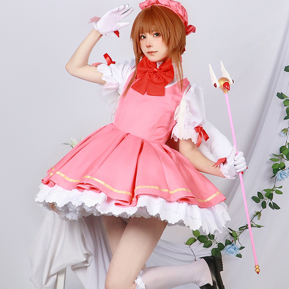 コスプレ 衣装 子供 大人カードキャプターさくら木之本桜衣cosplayコスプレ 9,743円