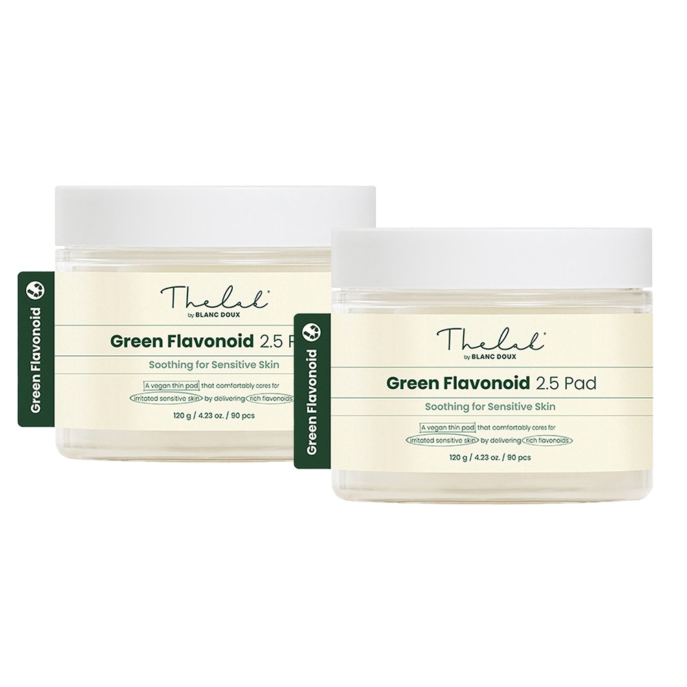 グリーン フラボノイド 2.5 パッド 90枚入り 2個セット ( 保湿 / ニキビケア / 低刺激 )