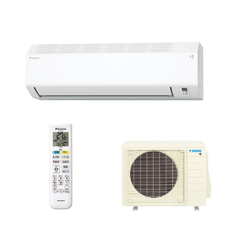 DAIKIN ルームエアコン S366ATCS-W CXシリーズ 2026年度モデル 冷房・暖房 主に12畳程度 単相100V・20A ホワイト 室内機＋室外機セット