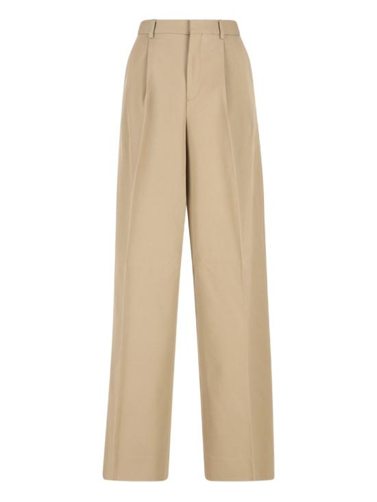 CELINE Women Straight Pants RP07B0333 02GQ Beige