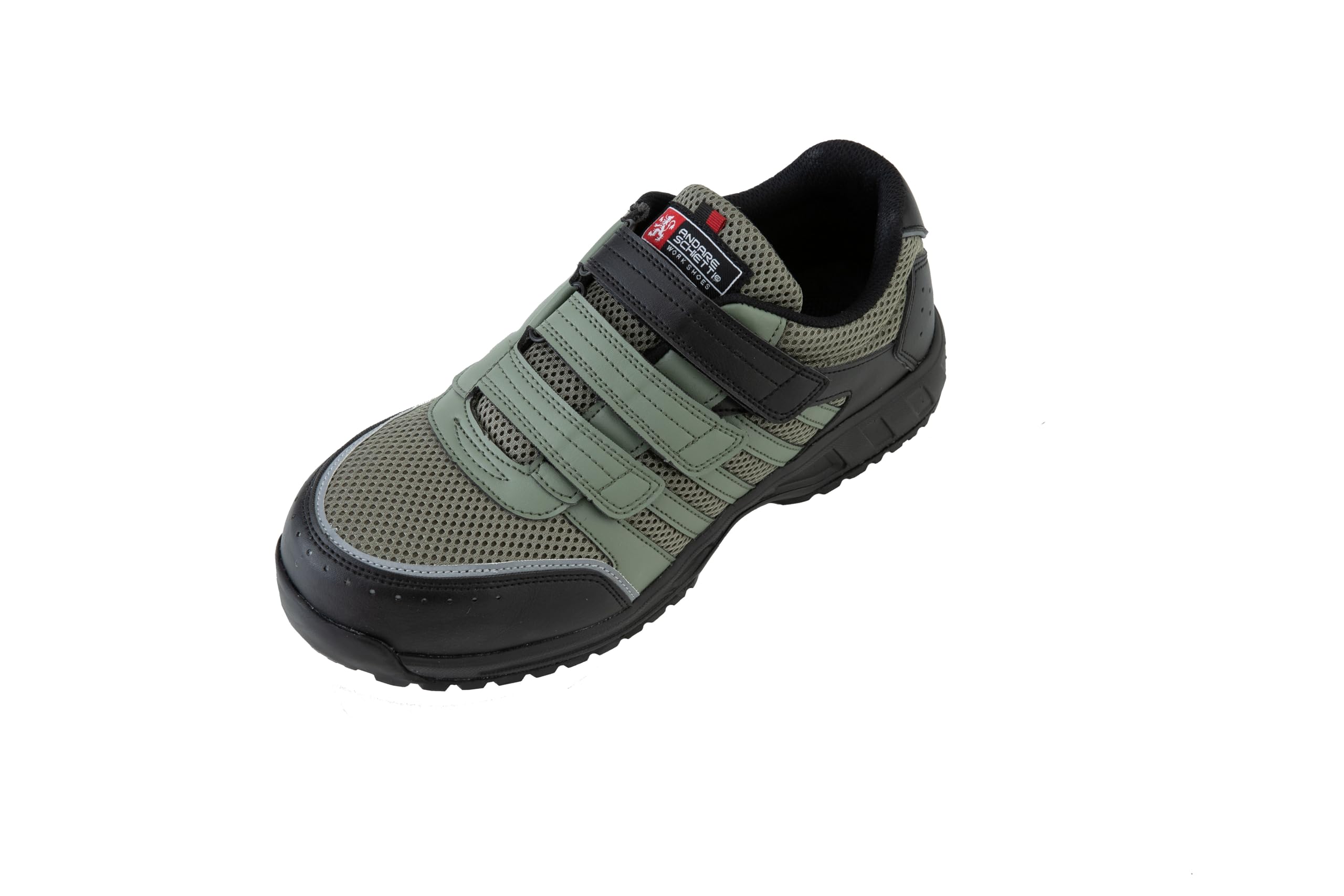 [CO-COS] A-45000 セーフティスニーカー アーミー/ブラック 30