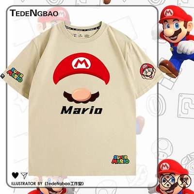 新品　スーパーマリオ　ビッグルイージ・ダメージTシャツ・チュニック Amazon.co.jp: (スーパーマリオブラザーズ) Super Mario
