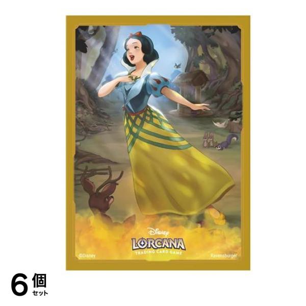 ・ロルカナ・TCG 日本語版 公式カードスリーブ 白雪姫 井戸に願いを 65枚入 6個セット