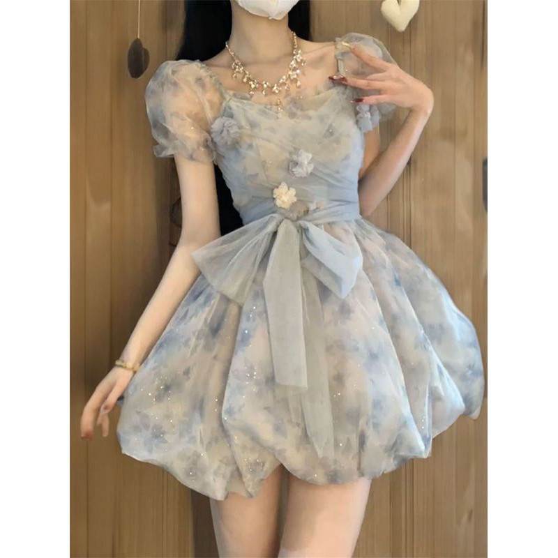 【1つ買うと10つ無料】甘い甘いゴングワンウェブサイト販売人気ドレスの女子学生サマースーパーフェリープリンセススカート