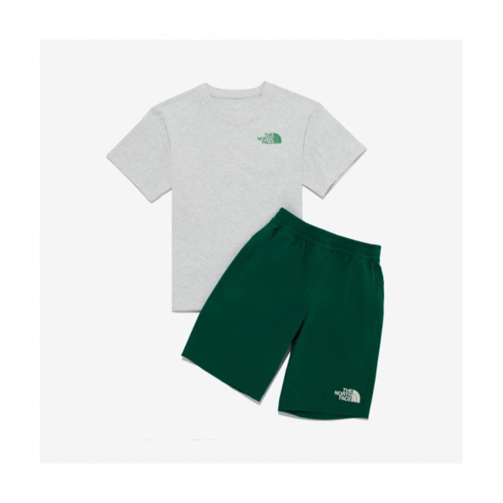 THE NORTH FACE KIDS キッズキャンパーEXクルーセット NT7UR31S_OAT