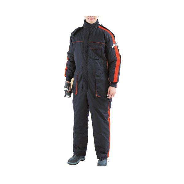 イルトル ITW-334 冬用一体型整備服/スズキネイビー