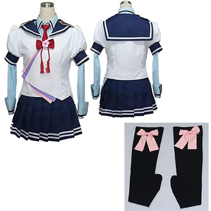 大人気艦隊これくしょん 艦 大淀 コスプレ衣装 変装 クリスマス アニメ イベント パーティ コスチューム変装 衣装 靴下付き ウィッグ靴追加可能