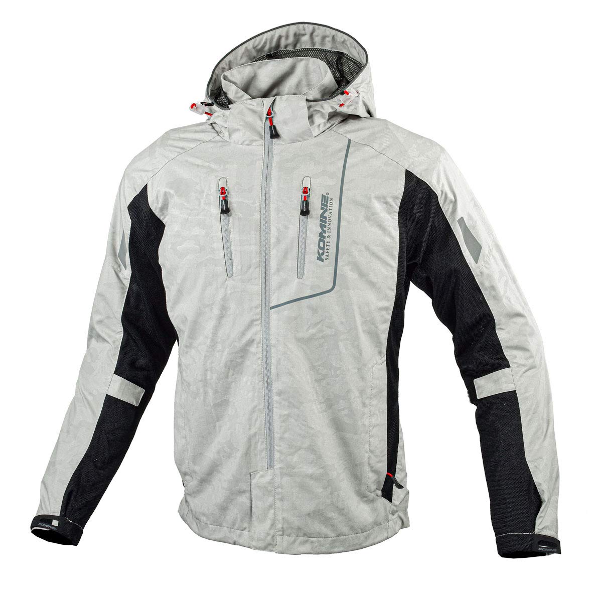 KOMINE バイク用ジャケット 07-112 メンズ Silver Camo L