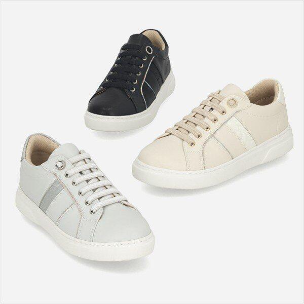 国民クッション 快適なバンド 女性用スニーカー 2XWS87XM_GN