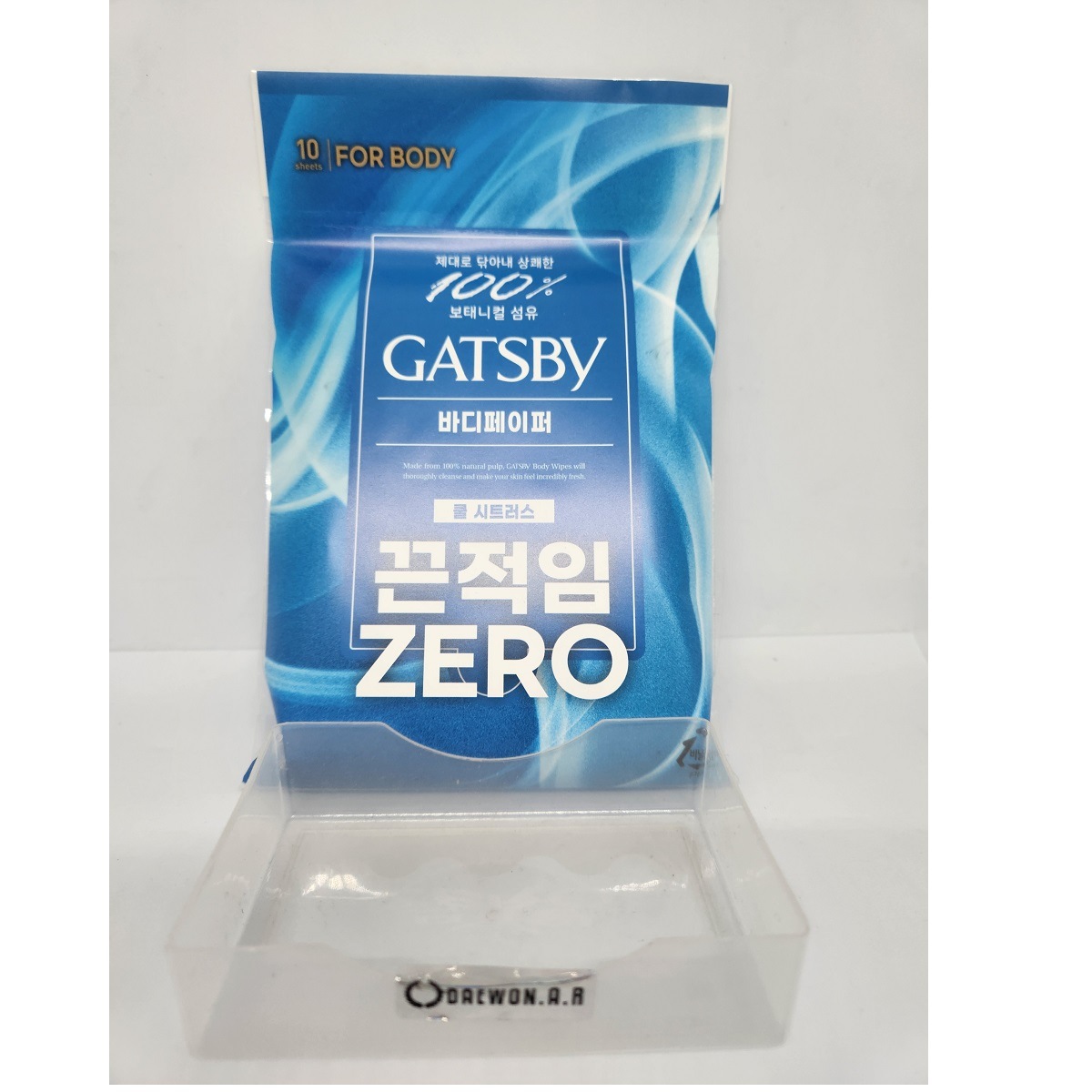 デオドラント シャワーティッシュ パウダータイプ クールシトラス 携帯用 ボディペーパー 10枚x6