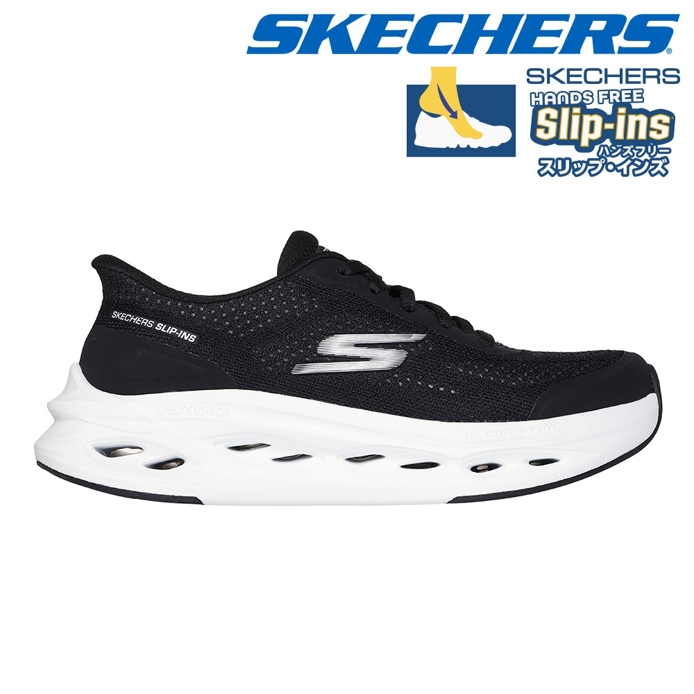 スケッチャーズ スニーカー レディース スリップインズ マックスクッショニング グライドステップ ハートフォード 129403 SKECHERS SLIP-INS MAX CUSHIONING GLI