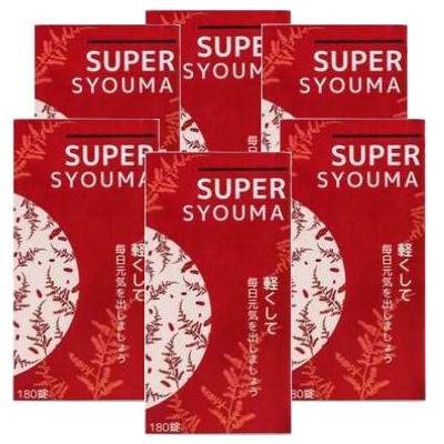 スーパーショウマ180粒x6個SET