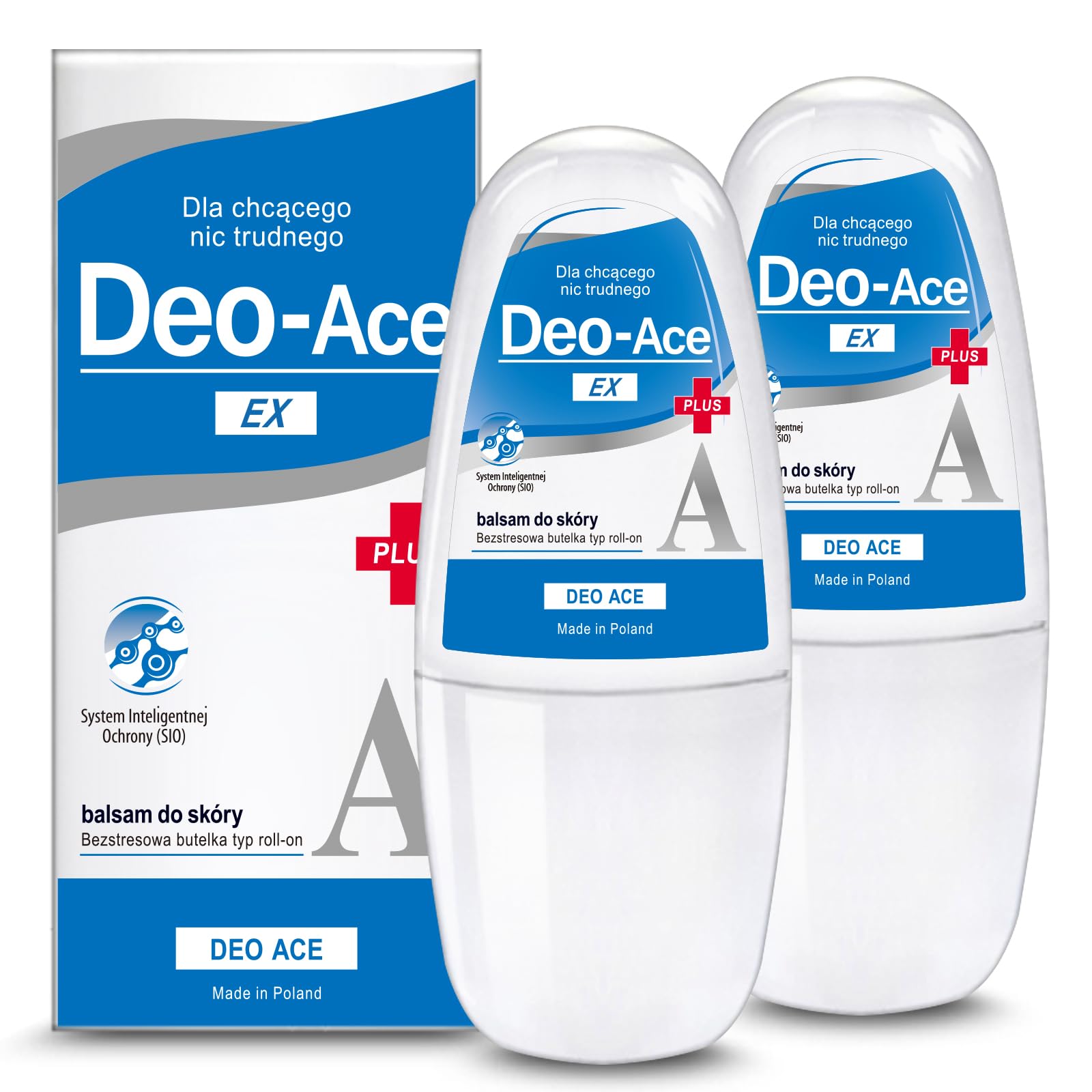 Deo-Ace EX plus（デオエースEXプラス） 40ml × 2個セット ロールオン 無香料