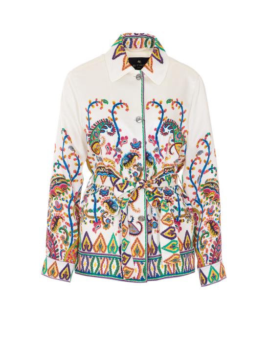 ETRO Women Suit Jackets WRCA0122 99SPSI2X0800 White