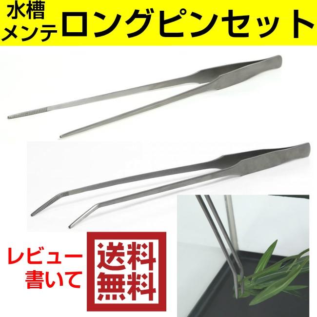 ピンセット 38cm スーパー ロング サイズ 水槽メンテ アクアリウム ハーバリウム カーブ・ストレート 単品販売 送料無料