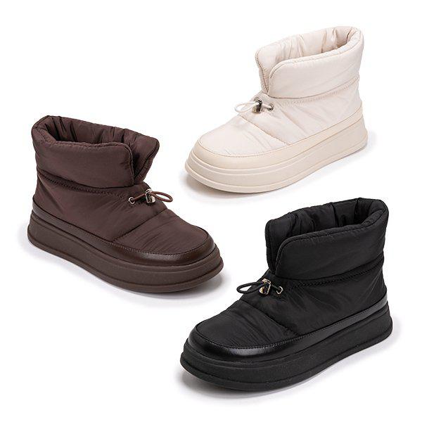[シークレット特価] 女性ポニーパディングショートブーツEWBS943_945