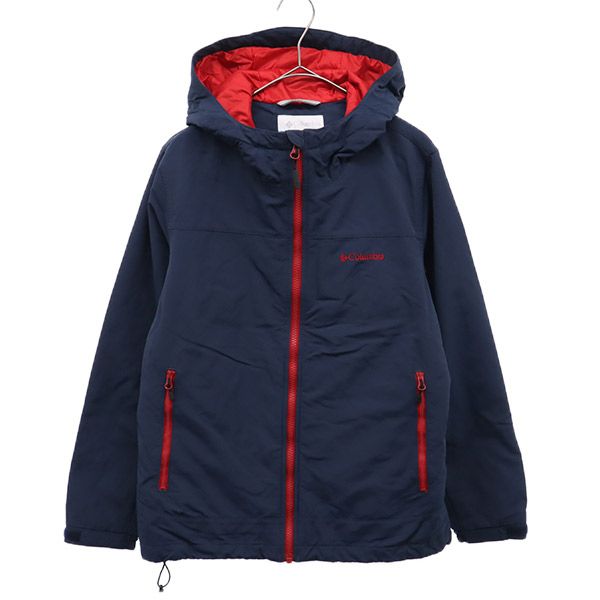 中綿 ナイロンジャケット M ネイビー アウトドア メンズ