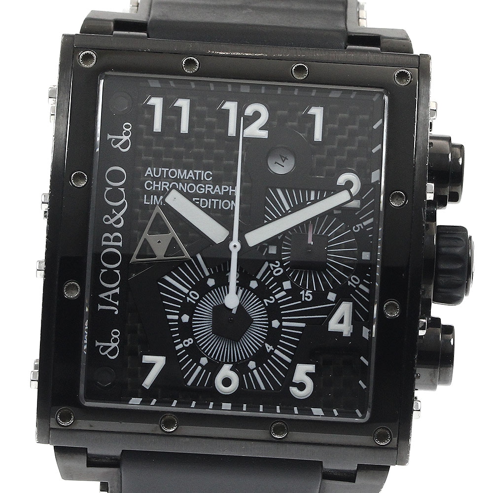 ジェイコブ JACOB&CO JC-V2Q2B エピックI クロノグラフ 1800本限定 自動巻き メンズ _894137【中古】
