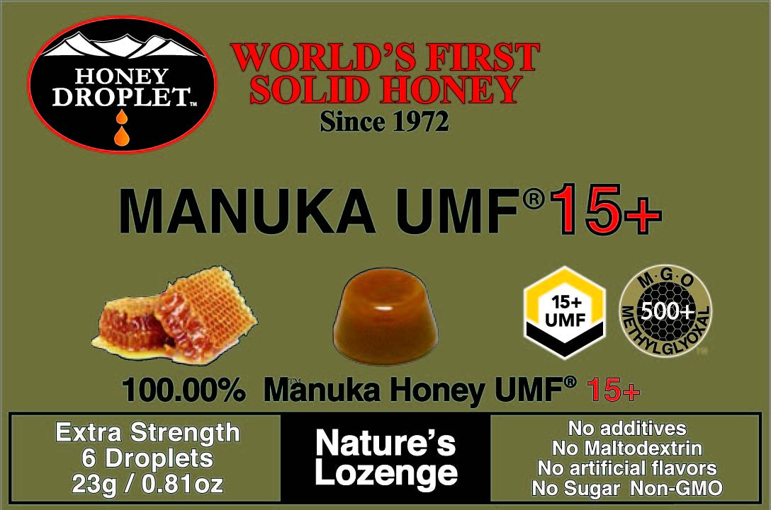 ハニードロップレット100%UMFマヌカハニー15+×12個