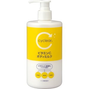 熊野油脂 ｃｙｃｌｅａｒ ビタミンCボディミルク 400ML