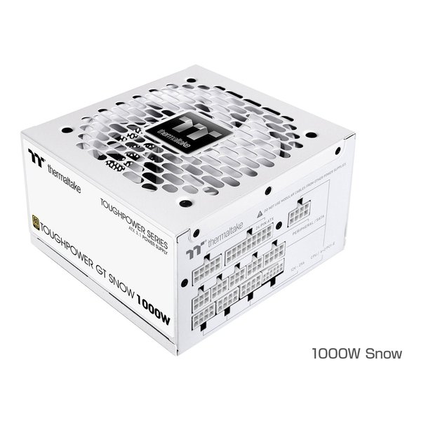 TOUGHPOWER GT/1000W ATX 3.1 Snow 電源ユニット 80PLUS GOLD PS-TPT-1000FNFAGJ-W