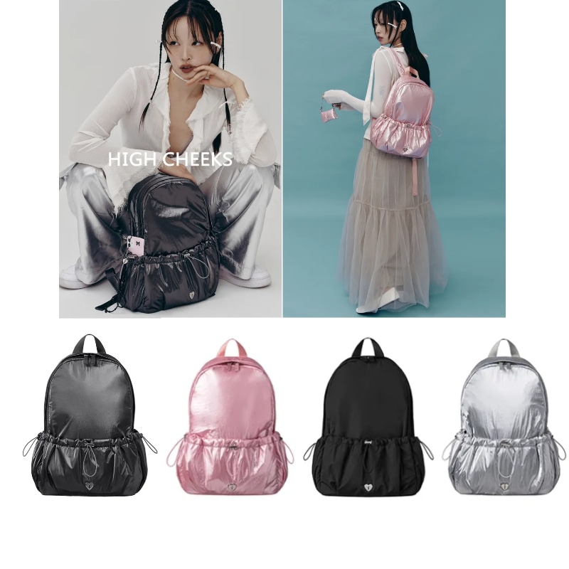 【HIGH CHEEKS】 Heart Lock String Backpack 4カラー