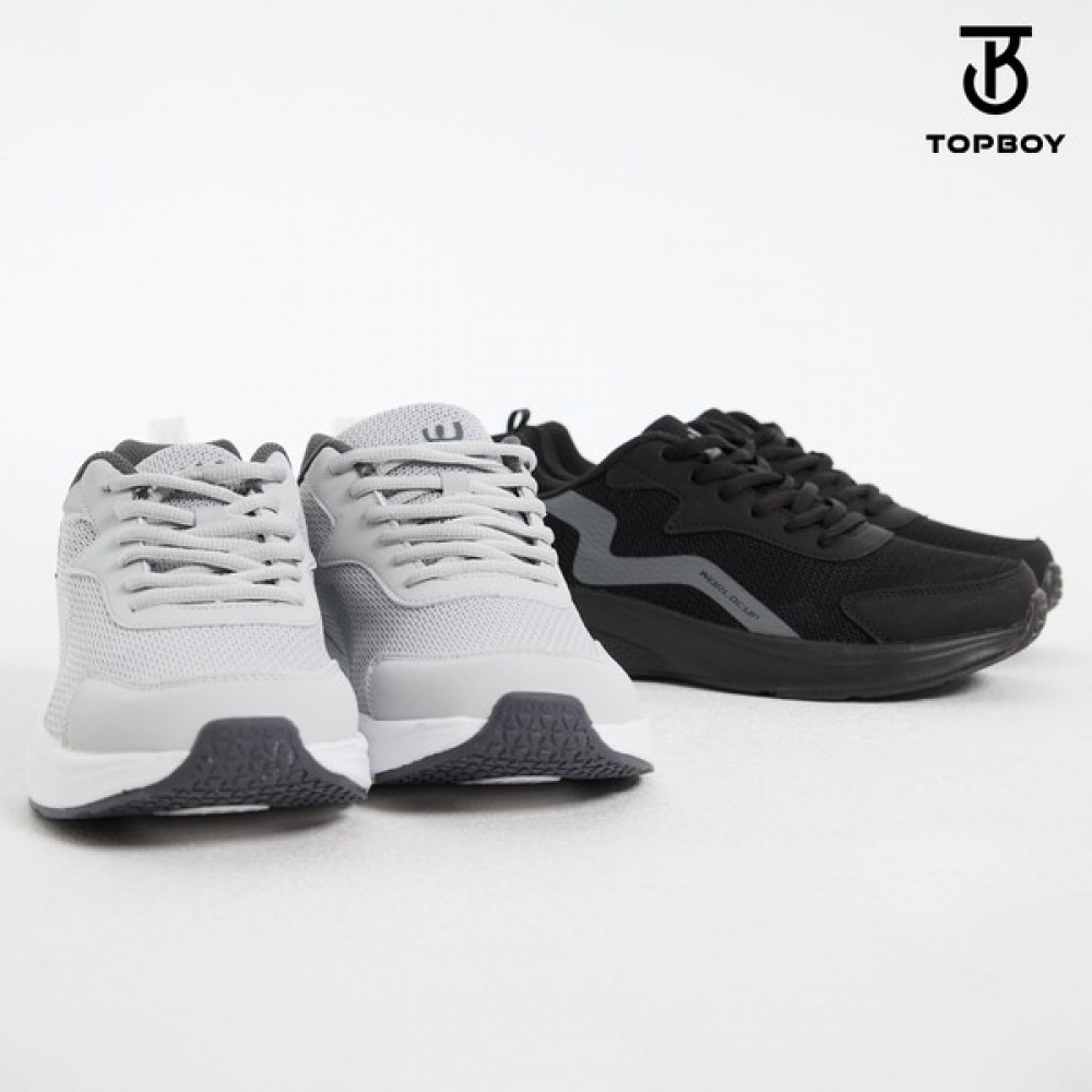 (TOPBOY) ノーソ柄ライトウェイトメッシュスニーカー (LUT017)