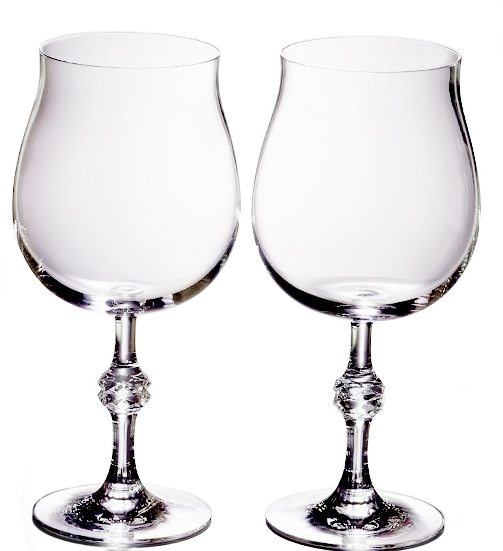 2812556 ペア パッション ワイングラス クリスタルガラス 23.5cm 客数/2