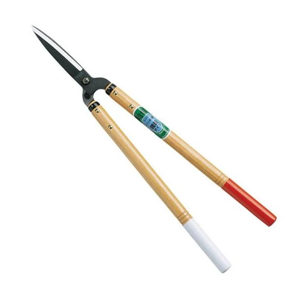 岡恒 刈込鋏 55型 軽量タイプ NO．218 園芸道具 刈込鋏 木柄