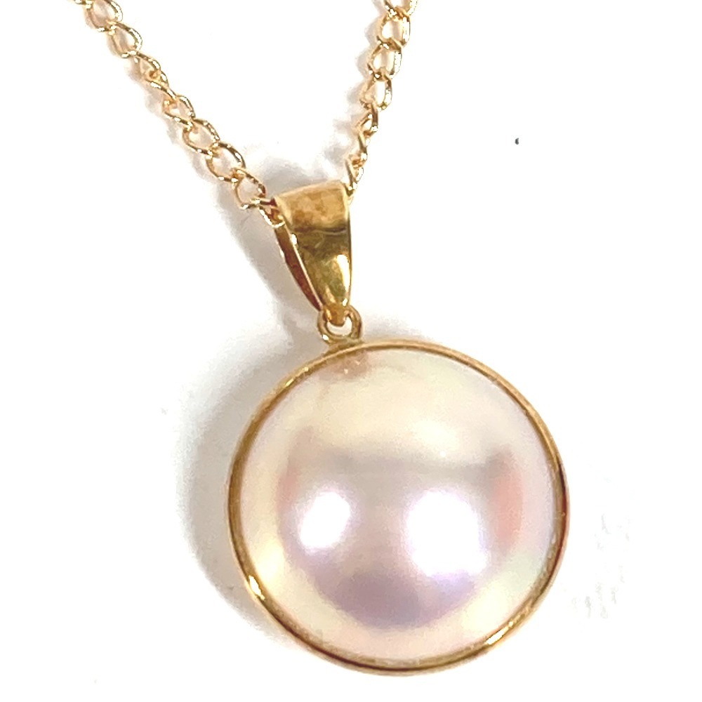 TASAKI タサキ ネックレス パール ペンダントトップ 金 K18 18K アクセサリー ジュエリー チェーン K18 ホワイト