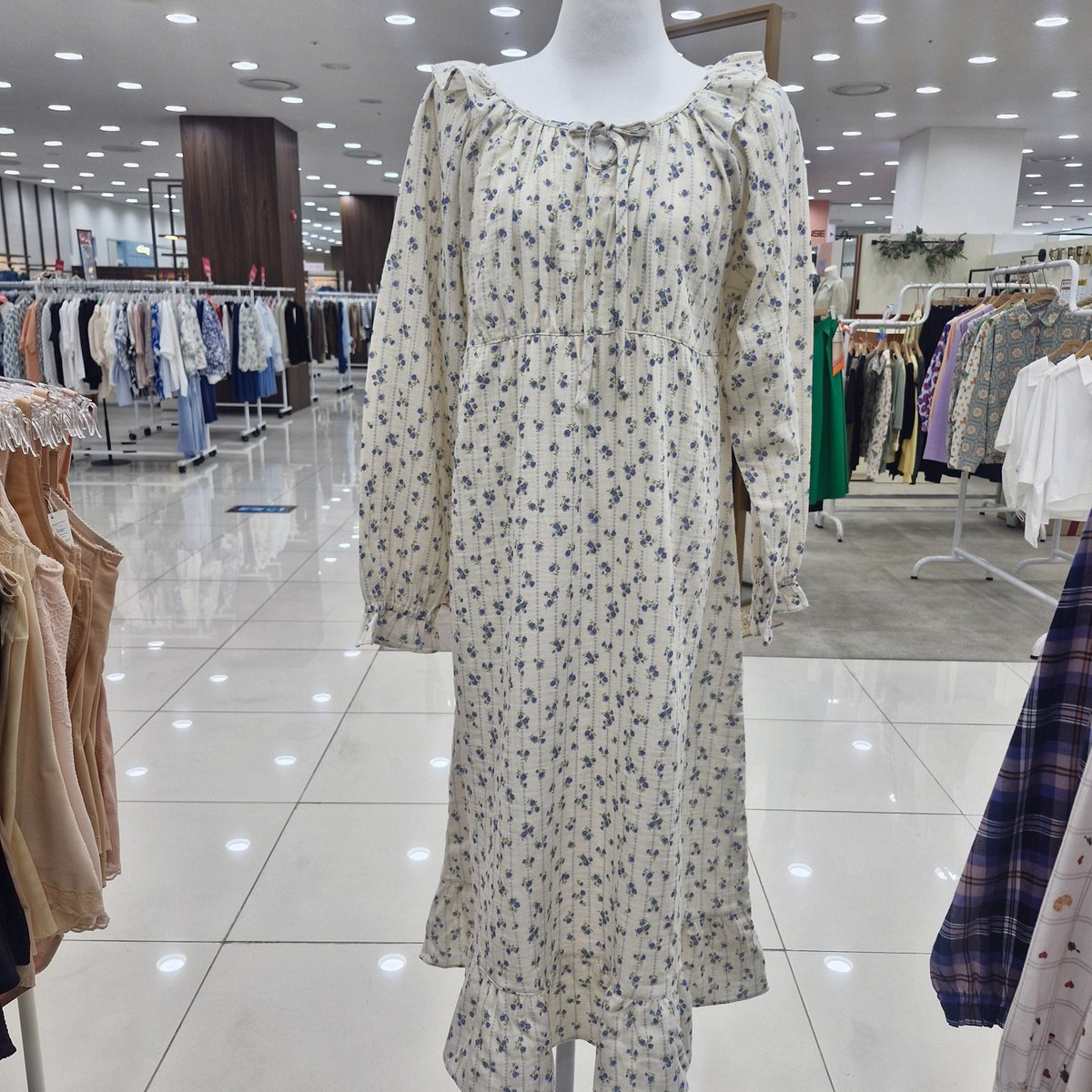 二重綿混紡ロマンチック女性ホームウェア GW6056