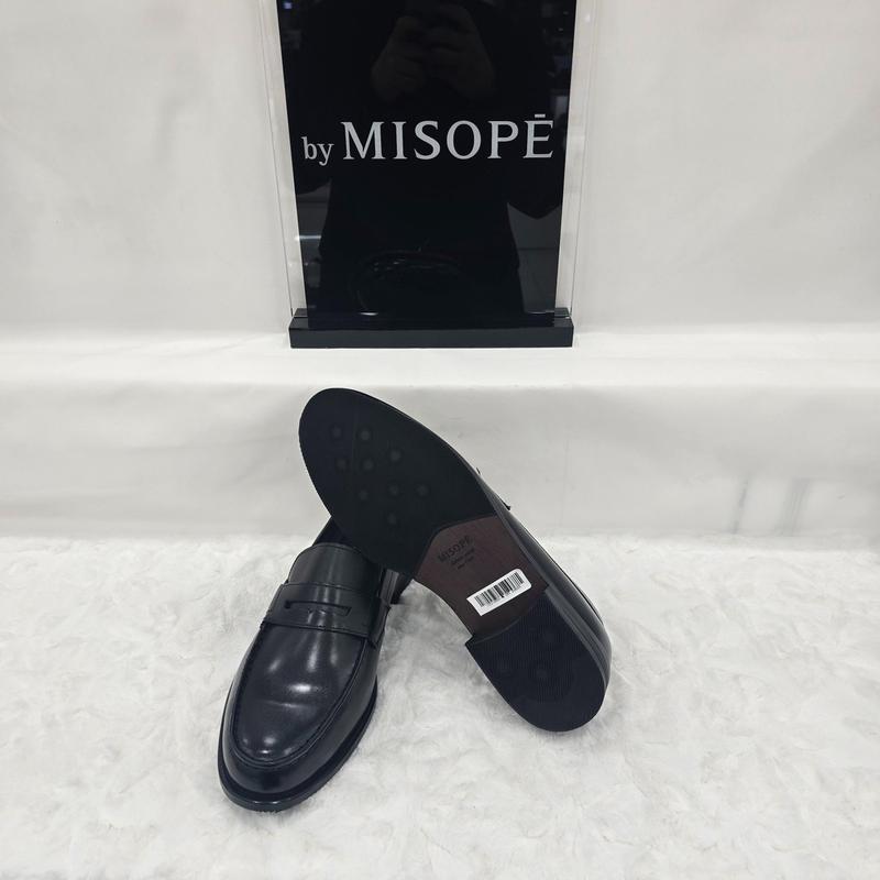 By 男性 クラシック ペニーローファー 122HT219FS003 BLACK 4 JJ