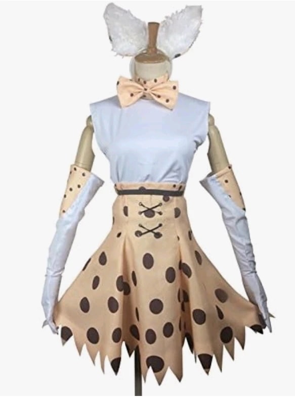 サーバル けものフレンズ 風 コスプレ衣装 アニメ コスチューム イベント パーティー 変装 オーダーサイズできます